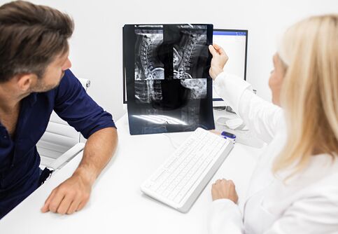 Diagnostic de l'ostéochondrose cervicale chez l'homme