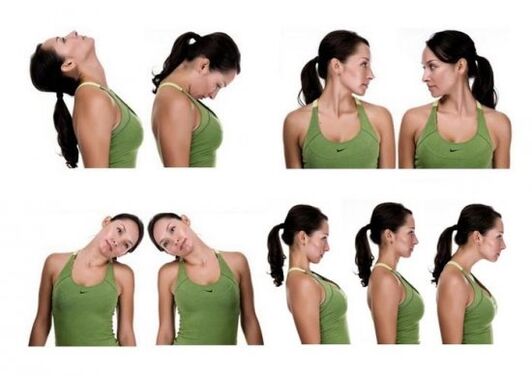 Gymnastique pour l'ostéochondrose cervicale