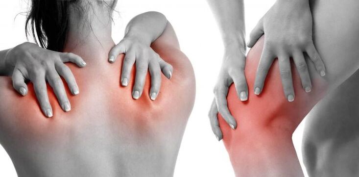 Douleurs au dos et aux genoux avec arthrose